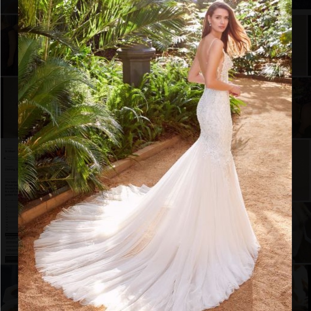 ENZOANI: PEBBLES WEDDING DRESS